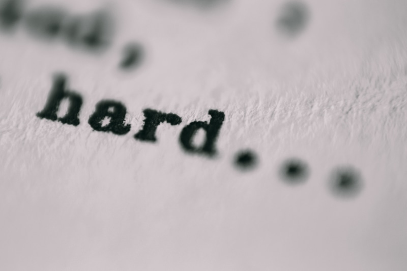 communication, winter, writing, ink, macro, quote, studio shot, choice, single Word, typewriting, black color, old, view, non-western script, no people