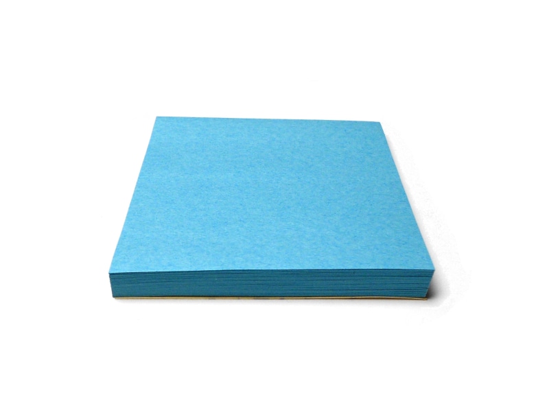 white background, message, notepad, studio shot, business, list, tab, paper, book, remember, memo, blue, note pad, indoors, post-it, close-up, info, office supply
