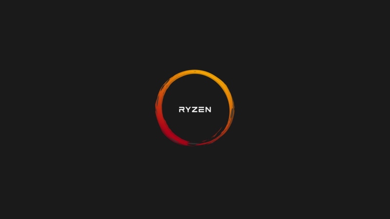 dark, minimalism, 720P, AMD, RYZEN
