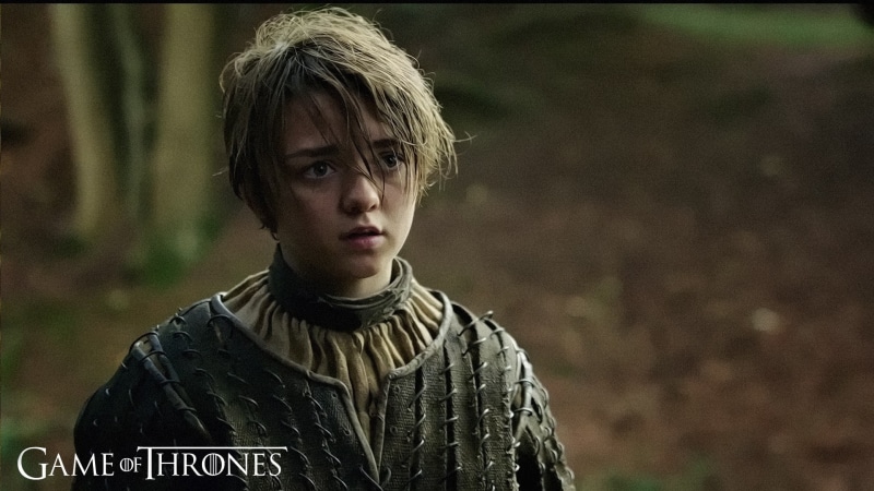 Game of Thrones, scene, 1080P, movie, game, men, Maisie Williams, focus on foreground, one person, jacket, looking at camera, headshot, portrait, males