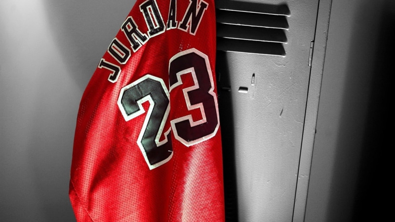 number, jordan, still life, communication, red, Michael Jordan, basketball, single object, technology, silver colored, safety, western script, security