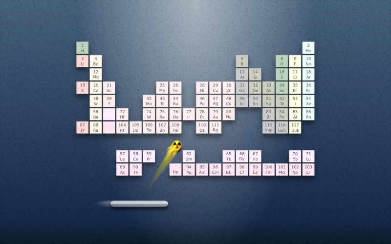 1080P, elements, 1920x1200, periodic table, element, table, radioactive, radioactivity, typography