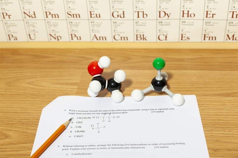 paper, thumbtack, table, test, information, chemical, close-up, periodic, academic, wood - material, university, propanol, learning, indoors, no people
