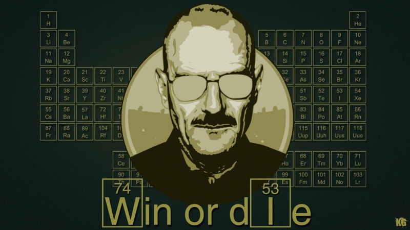 abstract, art, breaking, periodic table, walter, hd, x, chemistry, Breaking Bad, white, periodic, bad, 1080P, table