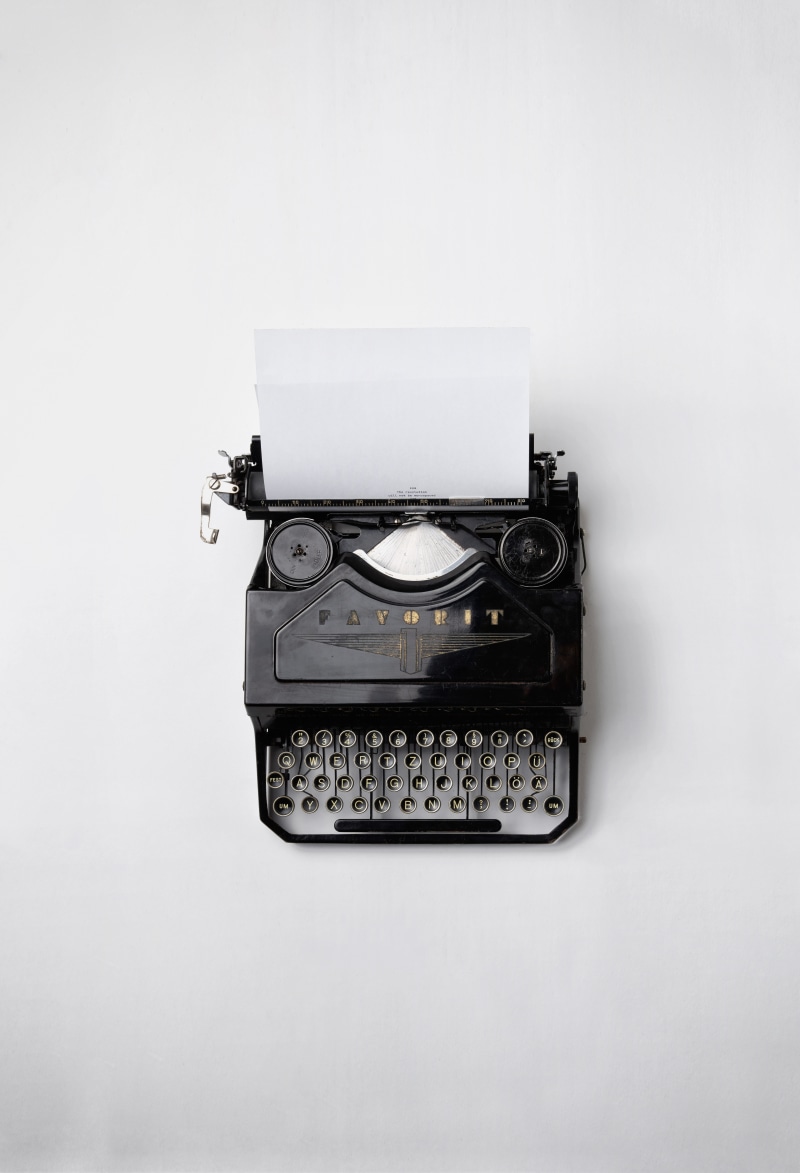 typewriter, indoors, high angle view, fayorit, white background, machine, vintage, paper, the past, writing, gray, mechanical, equipment, printer, single Object