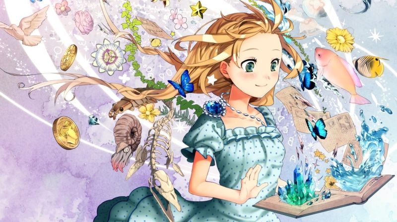 girl, 720P, 1654x930, book, reading, creative, cute, anime