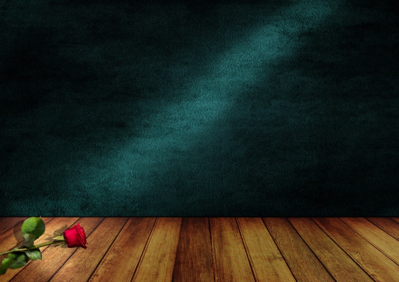 blue, lighting, romantic, stage, wooden boards, wall - building feature, emotion, decorative, table, love, absence, multi colored, greeting card, hardwood floor