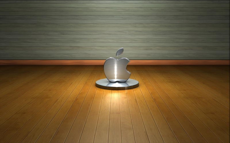 background, d, 3d apple, logo, apple, 1080P, apple logo, logo apple