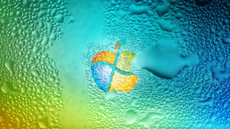 cool, logo, apple, windows, 1080P, background