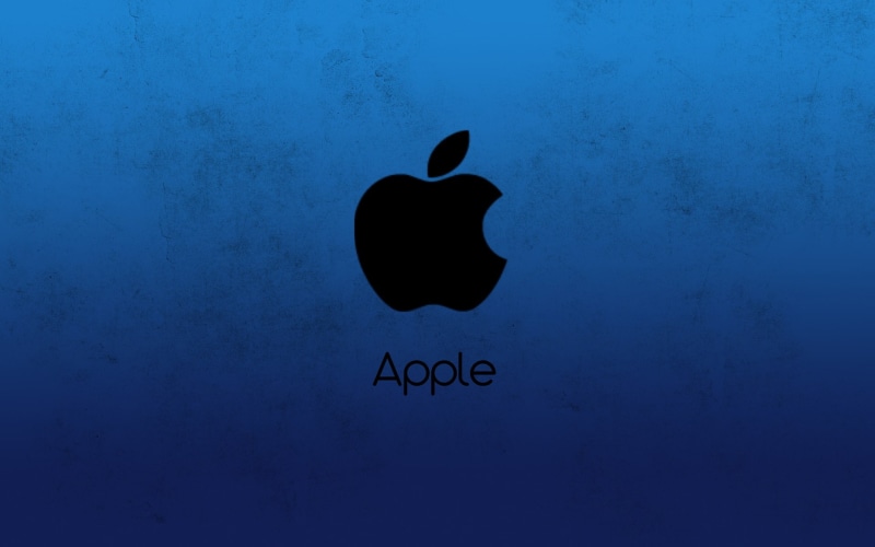 jobs, logo apple, desktop, apple, 1080P, blue, iphone, apple logo