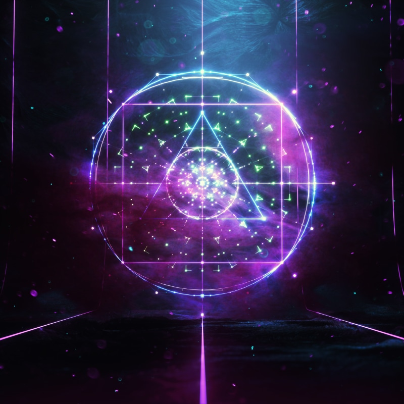 Elements, Atmospheric, Geometric, Dark, Process, After Effects, 4K, 4K, Triangles