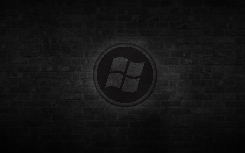 circle, night, symbol, windows, material, brick, dark, black, dark background, pattern, close-up, concrete, textured, brick Wall, wall, sign, no people