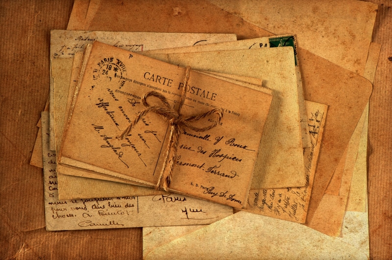 grunge, postage Stamp, mail, the Past, still life, indoors, letters, architecture, blank, textured, page, nostalgia, ancient, old, antique, directly above