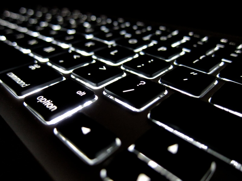Option, Laptop, photo, closeup, pC, keyboard  Computer, keypad, computer, Light, Command, communication, Macbook, 2K, Mark  Alt, apple, Question, technology