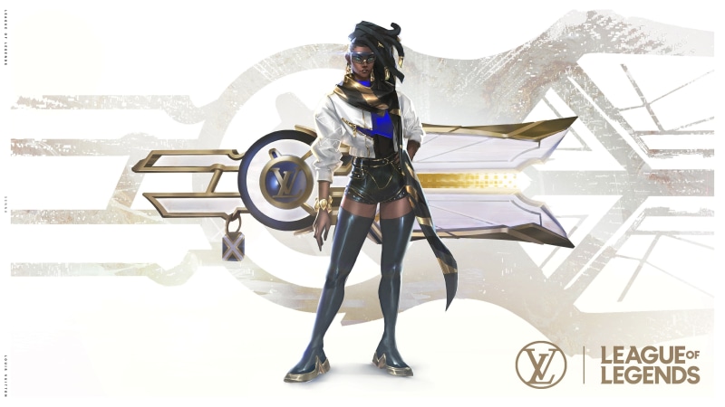True Damage, video game art, League of Legends, video game characters, Louis Vuitton, music, Riot Games, 4K, Senna (League of Legends), senna, The Prestige