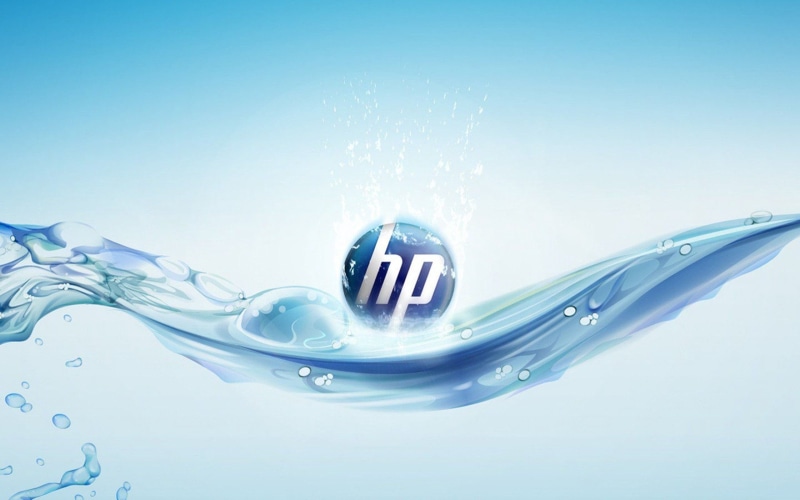 colored background, logo, computers, transparent, close-up, reflection, splashing, clean, underwater, ripple, bubble, no People, concepts, hp, pattern