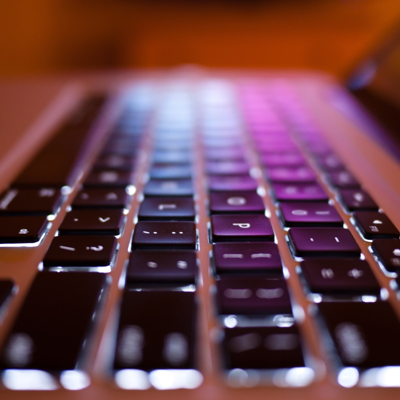 wednesday, photo, keyboard, laptop, Lumix, tilt shift lens, 2K, ASPH, close-up, bokeh, shift, HD, pC, HBW, f/1.7, keyboards, backlit, computer Key, i7