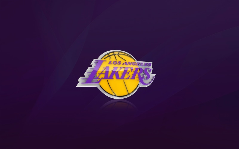 circle, NBA, single object, lakers, communication, black background, food and drink, computer Graphic, no people, 2K, Background, indoors, badge, ribbon