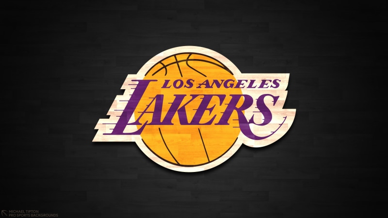 4K, Logo, Los Angeles Lakers, Basketball, NBA