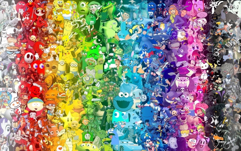 choice, no people, 1080P, plastic, backgrounds, abundance, large group of objects, artwork, full frame, collection, shape, design, toy, cartoon, indoors