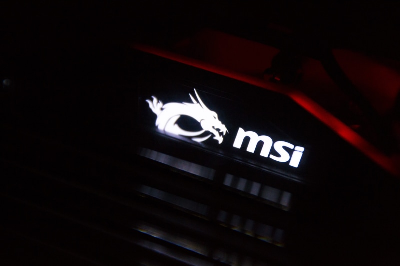 nightlife, MSI, night, light - natural phenomenon, sign, illuminated, dark, glowing, black color, indoors, technology, no people, close-up, copy space
