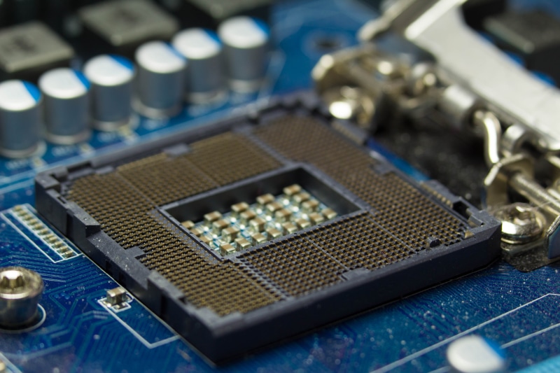 science, electronics Industry, electrical component, no people, computer part, close-up, soket, component, blue, chip, computer Chip, close, complexity