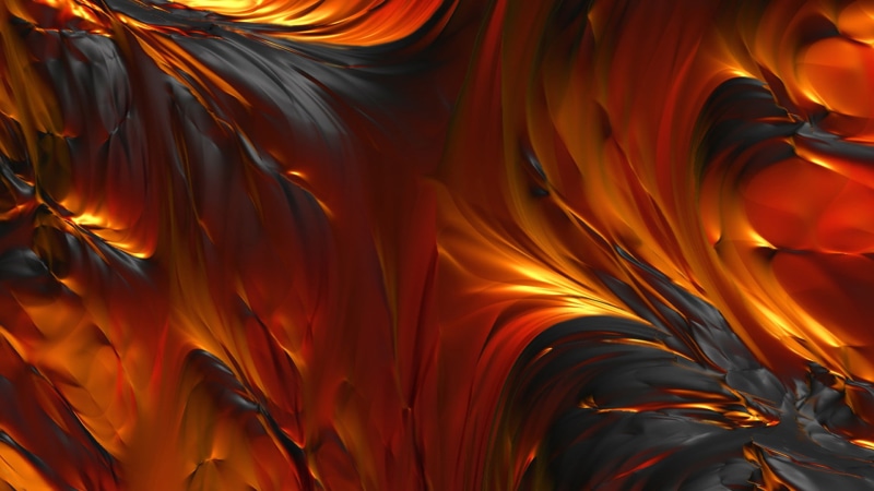 1080P, orange, abstract, black, simple, red, painting, yellow
