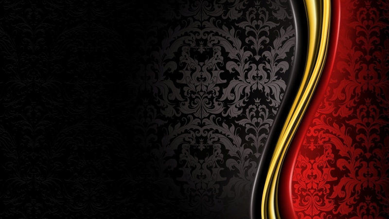 gold, red, black, luxury, 2K, royal, abstract