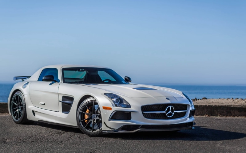 horizon over water, modern, benz, nature, convertible, wheel, coupe, blue, amg, sea, sky, copy space, land Vehicle, mercedes-benz, performance Car, classic