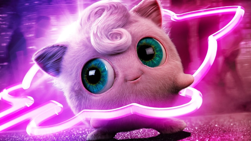 1080P, movie, Jigglypuff, Detective Pikachu, pokemon