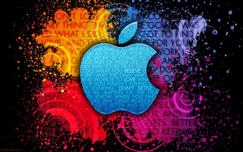 background, 1080P, jobs, message, thoughts, apple, black, steve