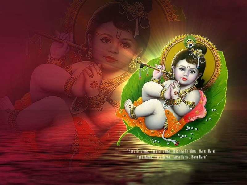 Janmashtami, astrology sign, beautiful woman, toy, Festivals / Holidays, females, celebrations, adult, lord krishna, digital composite, event