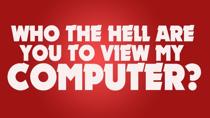 no people, white color, valentines day - holiday, who the hell are you to view my computer, white, who the hell are you to look in my computer, business