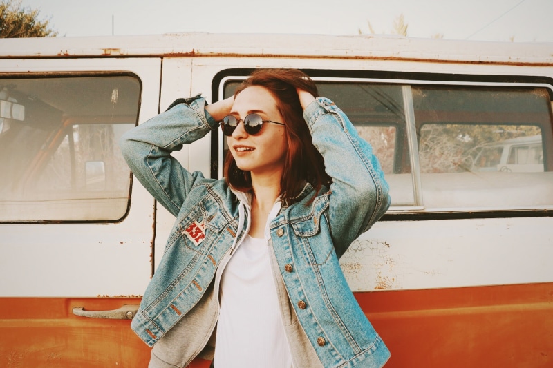 word, positive, mode of transport, glasses, lettering, one person, inspiration, mode of transportation, young adult, adult, life, front view, 1080P, people