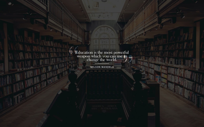 Misc, Book, Library, Nelson Mandela, 1080P, Quote