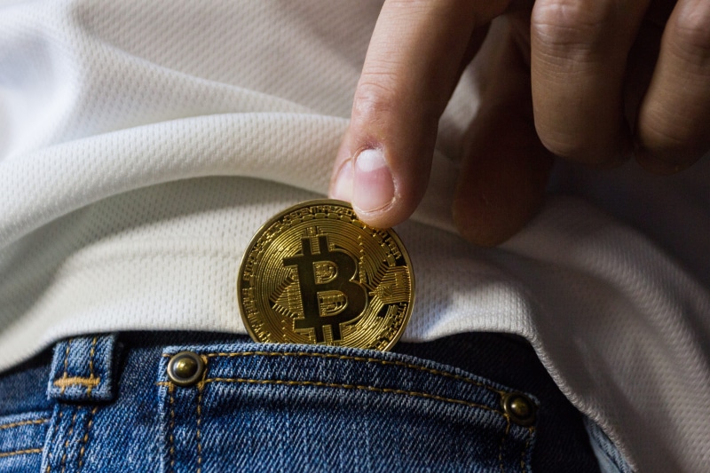 gold, body part, finance, gpu, pay, fashion, bank, pants, blockchain, finger, human body part, desktop, closeup, assets, leather, metal, human hand, denim