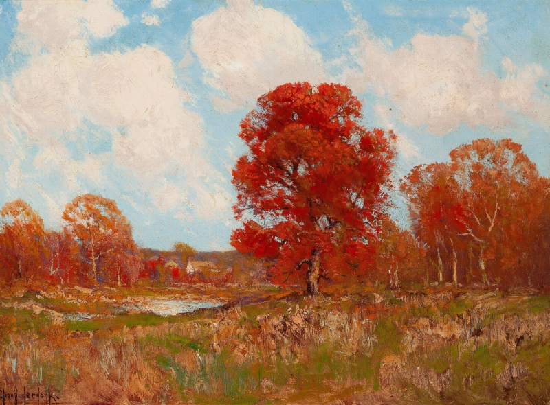 change, day, orange color, environment, sky, outdoors, land, Julian Onderdonk, plant, tree, field, nature, natural condition, autumn collection, scenics - nature
