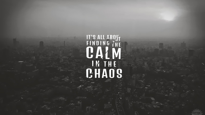 chaos, 4K, calm