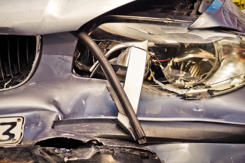 scrap car, breaking, close-up, car accident, metal, 4K, bad condition, reflection, damage, transportation, damaged, spotlight, insurance, crash, front