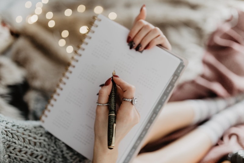 work, candles, coffee, indoors, human body part, body part, woman, workspace, nail, finger, high angle view, adult, writing, cozy, female, close-up, human finger