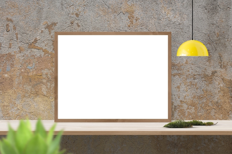 square, mockup, empty, mock, textured, poster, design, built structure, board, plant, indoors, wood - material, wooden, simplicity, picture frame, frame