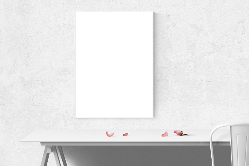 no people, simplicity, photo, desk, bathroom, copy space, indoors, wooden, table, home, stock, window, interior, frame, white, mirror, built structure