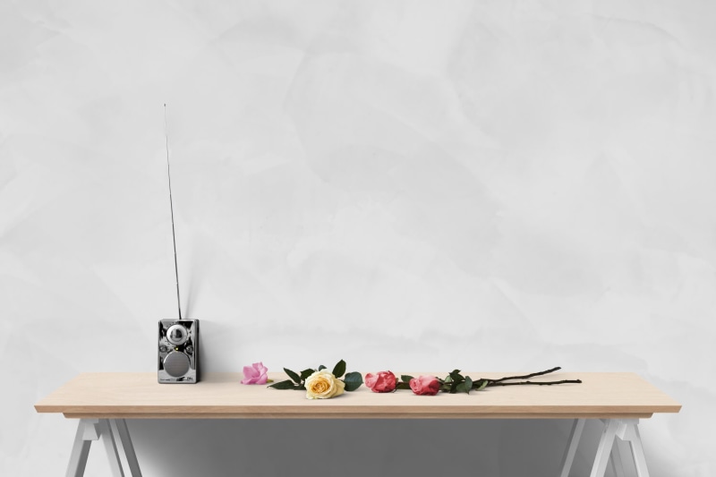 copy space, healthy eating, indoors, still life, table, furniture, food, publication, poster, 3d, decor, interior, 5K, wall - building feature, no people