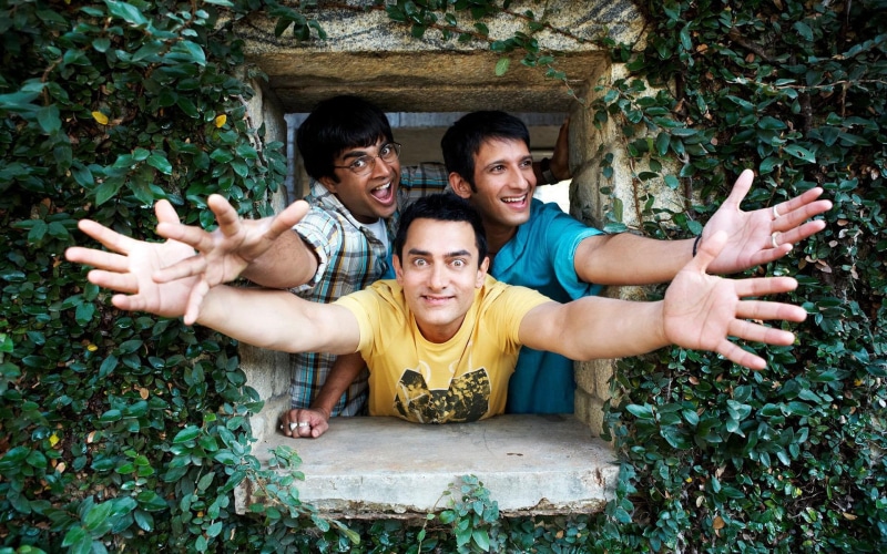 aamir, madhavan, 2009, 3 idiots, sharman, 1080P, khan, aamir khan, joshi, idiots, sharman joshi