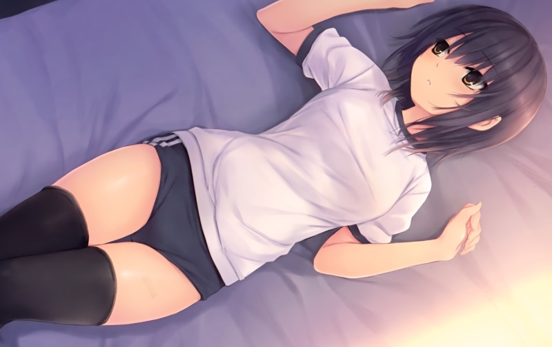 1080P, young adult, character, obscured face, relaxation, schoolgirl, lifestyles, anime, t, beautiful woman, one person, women, three quarter length, front view
