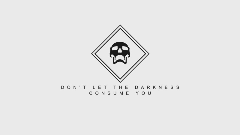 text, communication, human representation, symbol, darkness, information, message, warning symbol, warning sign, no people, male likeness, representation