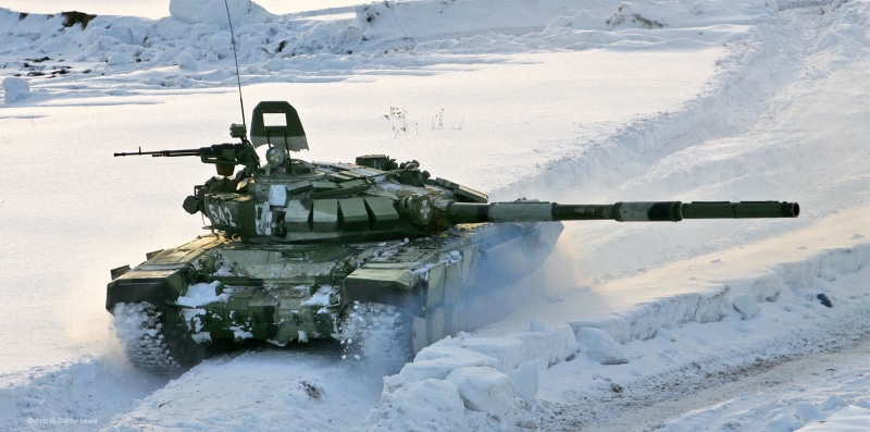 transportation, armored tank, fighting, snow, covering, weapon, outdoors, Russian Army, T-90, winter, field, Russia, nature, military, government, no people