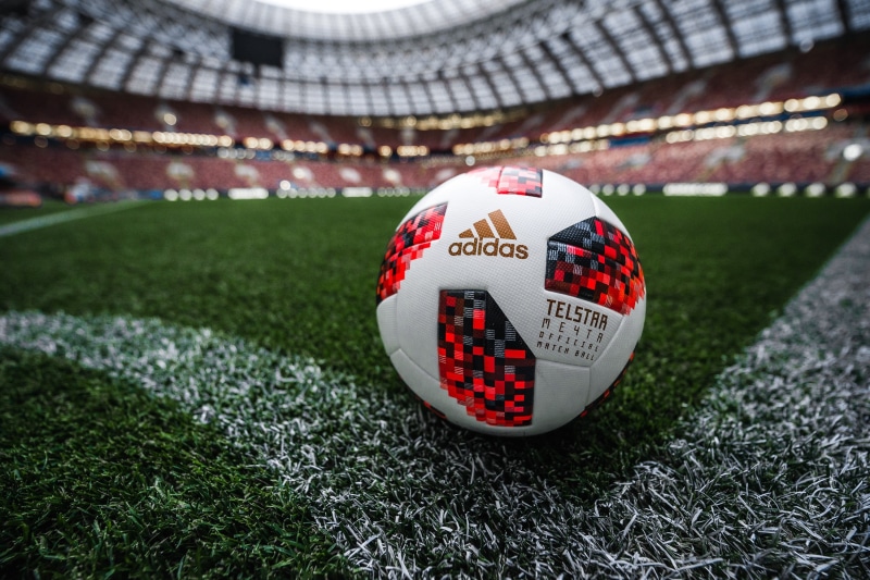 Adidas Telstar 18, Russia, Stadium of the country, competition, Russia 2018, 2018, The Main Stadium, Luzhniki, grass, Cup, The world Cup in Russia, FIFA World Cup 2018