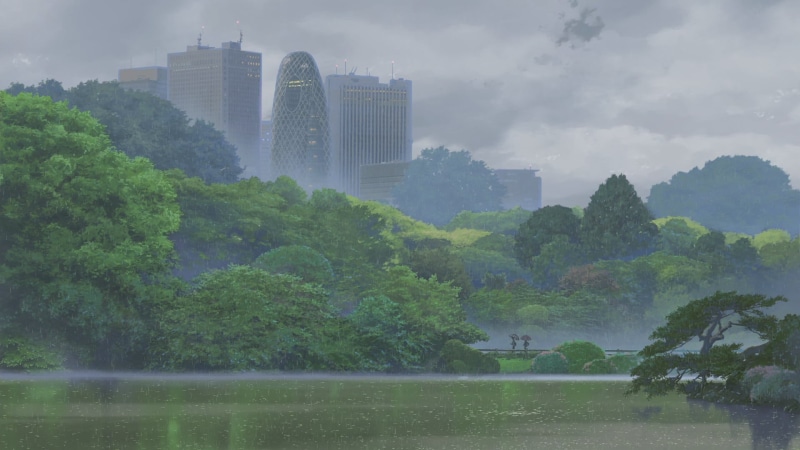 green Color, 1080P, no people, park - Man Made Space, green, garden, travel destinations, trees, scenics, building Exterior, plant, asia, anime, architecture