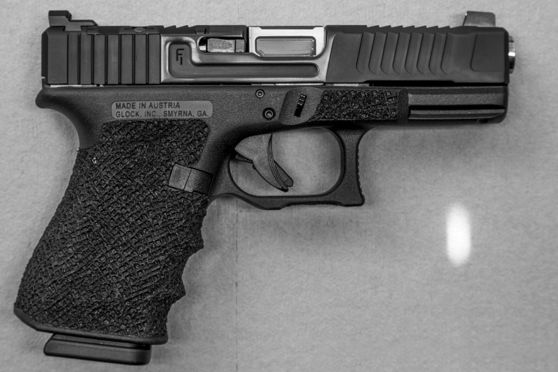 Glock 19, Mark 1, gun, 4K, SG Finish
